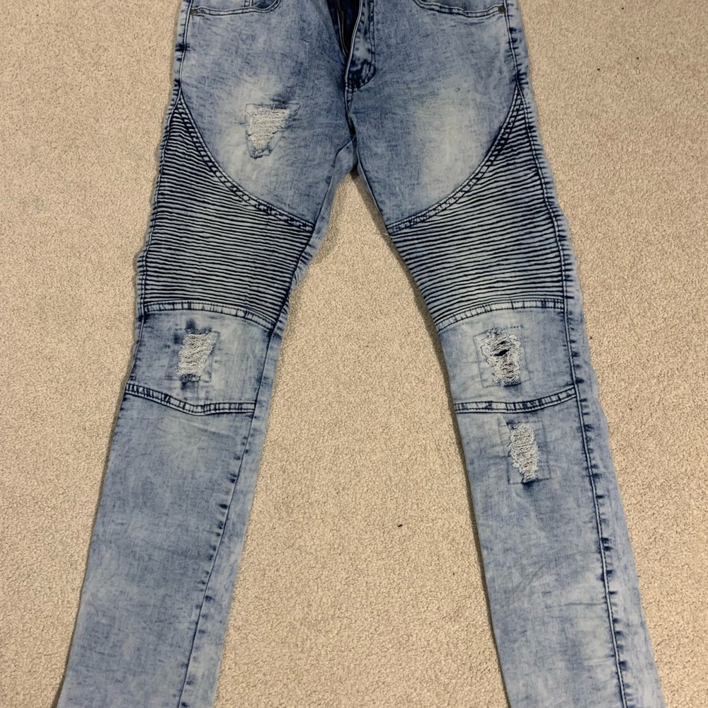 Men’s skinny stretch jeans